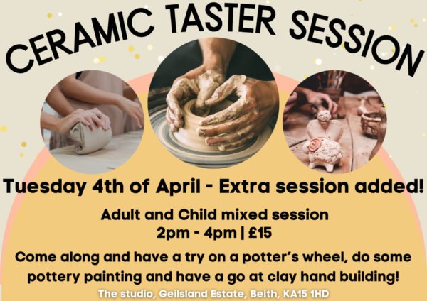 Ceramics Taster Sessions – Geilsland Estate